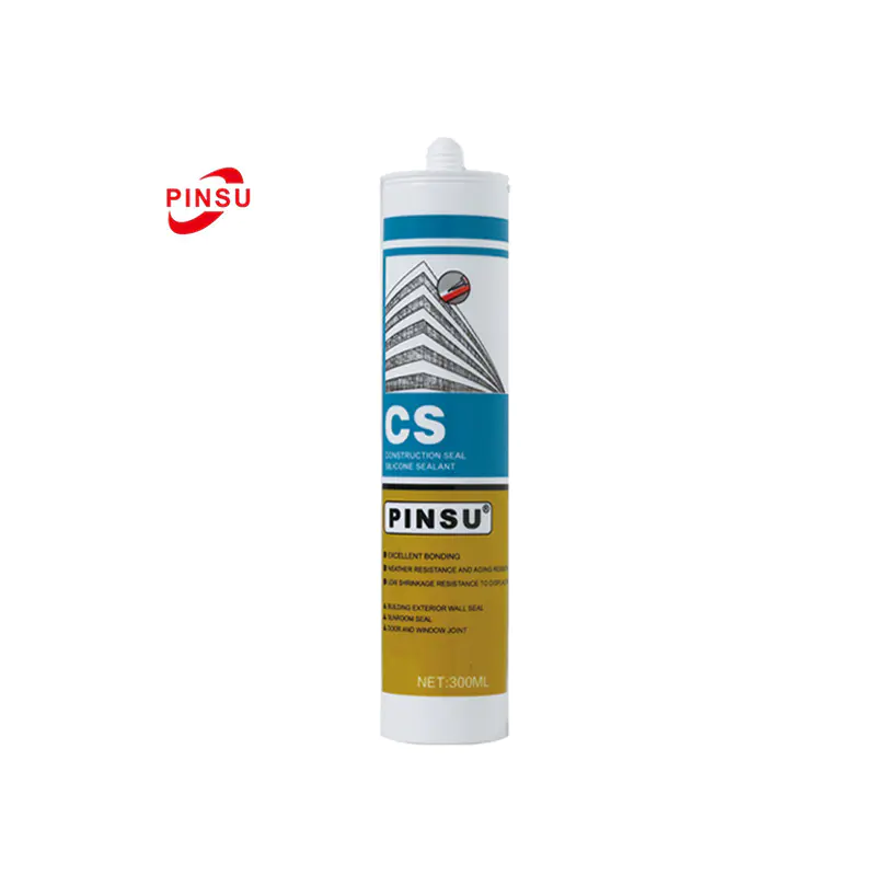 Pengedap Silikon Neutral Struktur PINSU-CS dengan Rintangan UV dan Sifat Kalis Air
