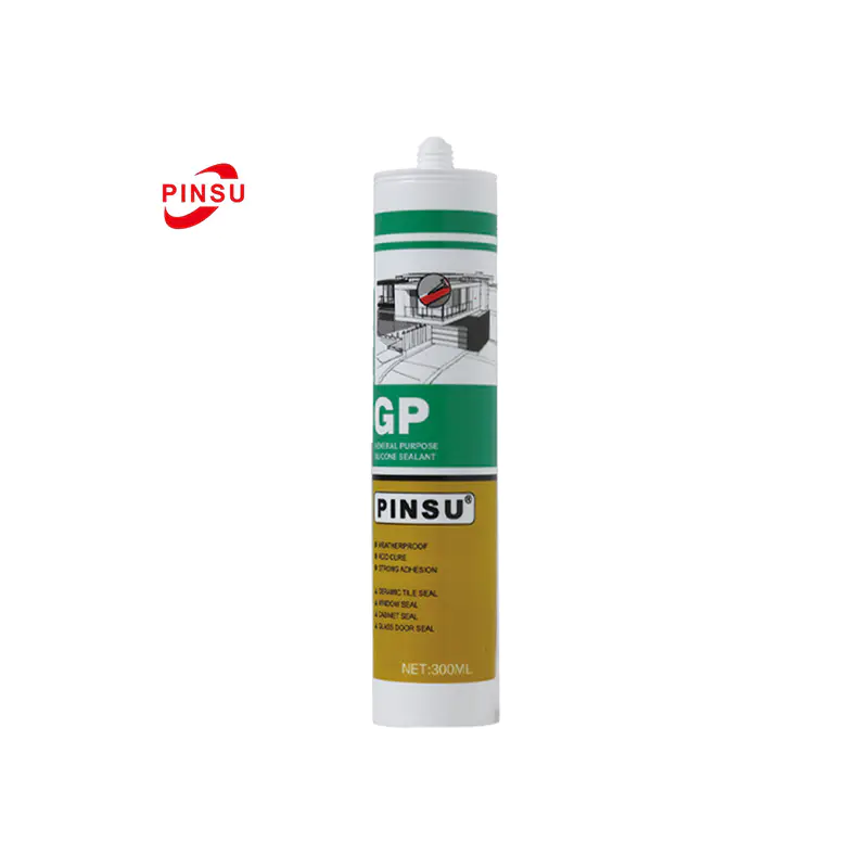 Pengedap Silikon Asetik PINSU-GP untuk Pengedap Kaca & Tingkap